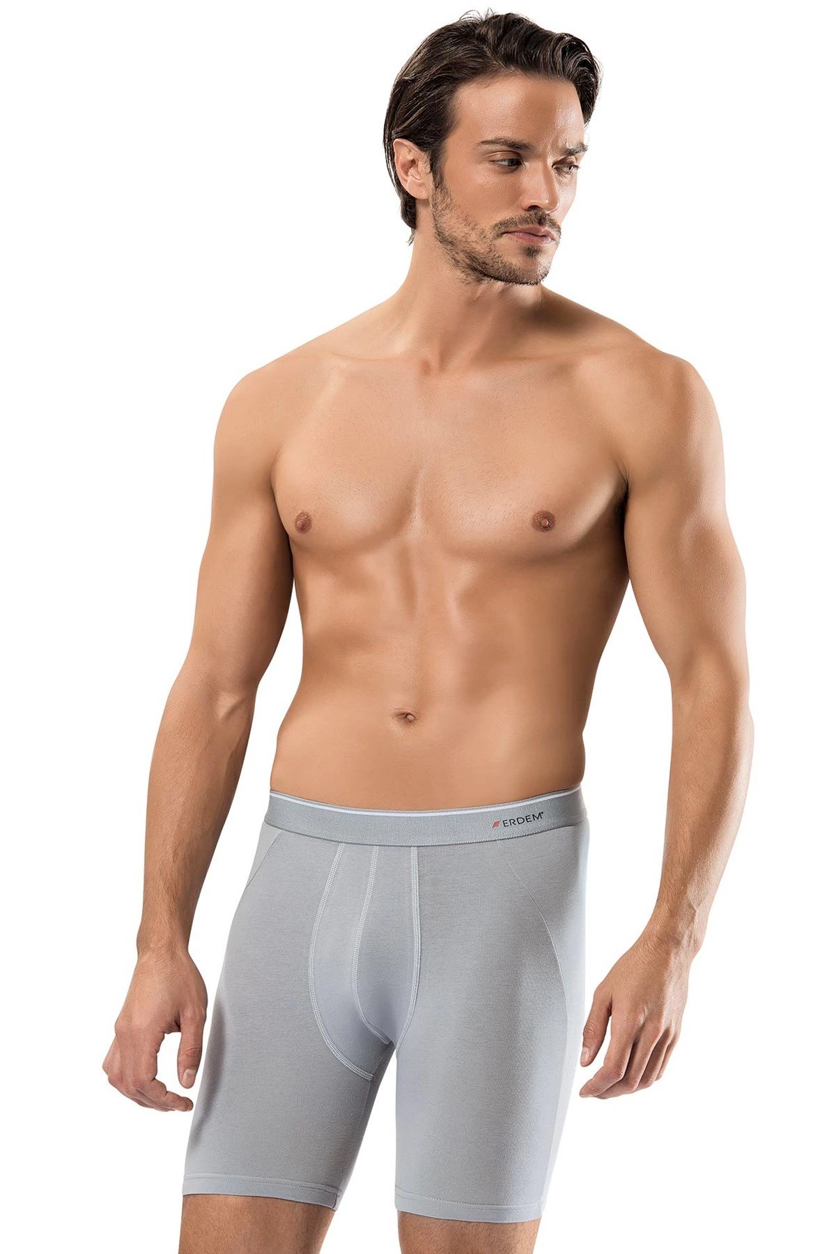 Erdem Men's Long Lycra Boxer Shorts 1470