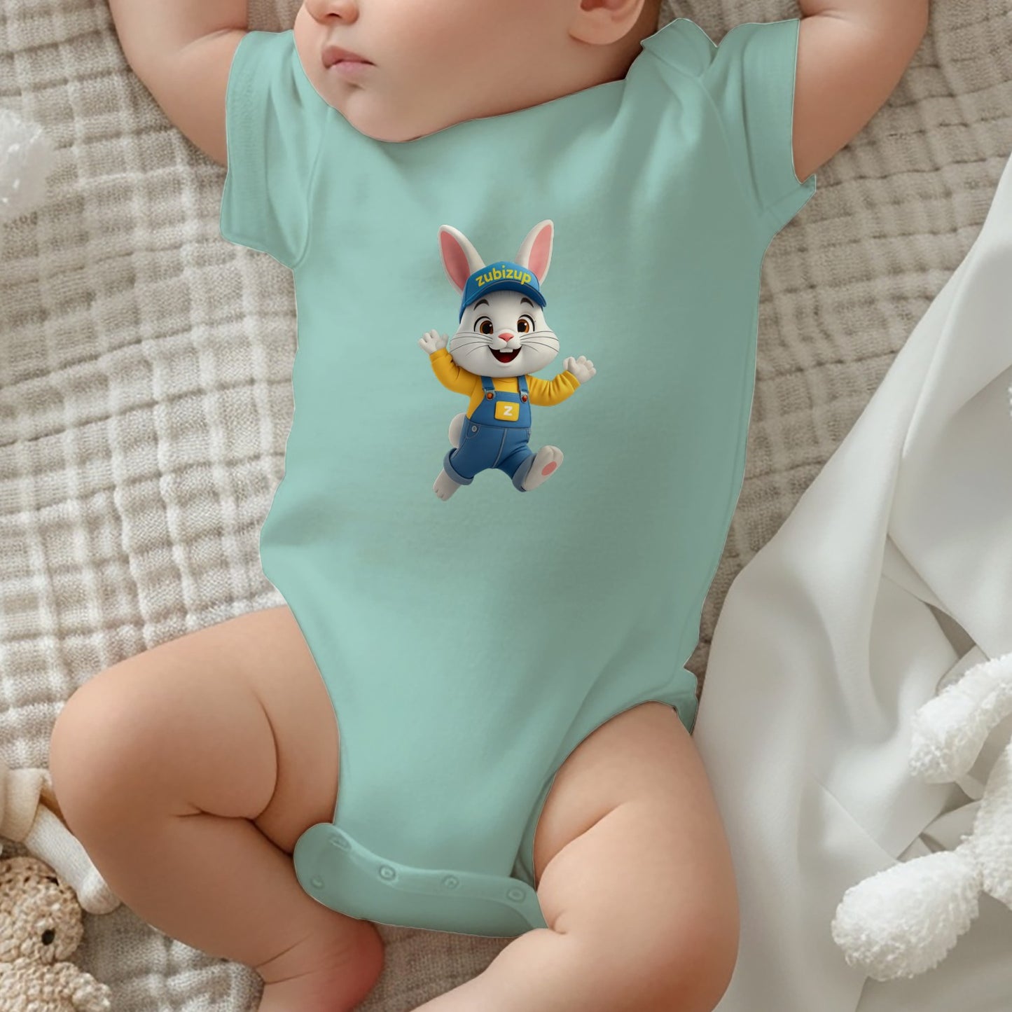 Rabbit Skins - Infant Baby Rib Bodysuit - 4400 Zubizup