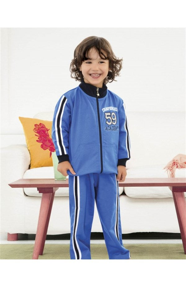HMD Boy Collar Zippered Tracksuit 5036