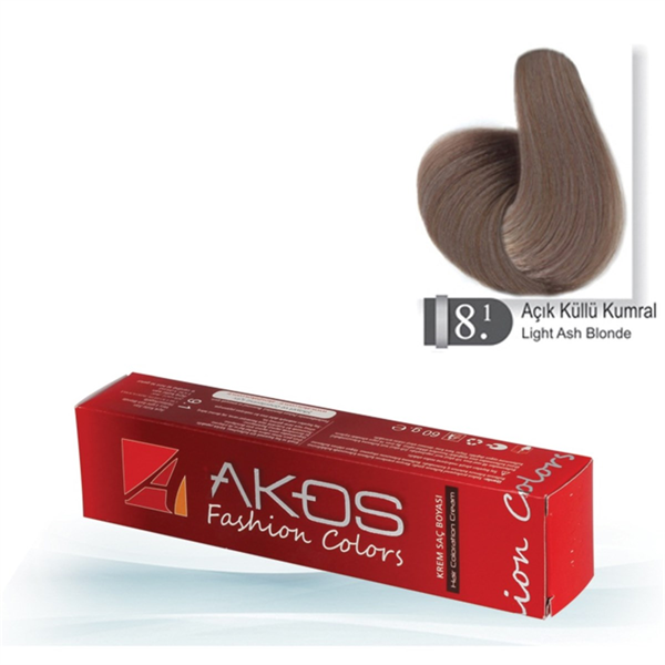 Akos Hair Dye Light Ash Blonde 8.1