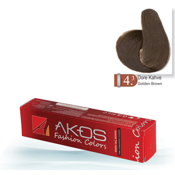 Akos Hair Dye Dore Brown 4.3