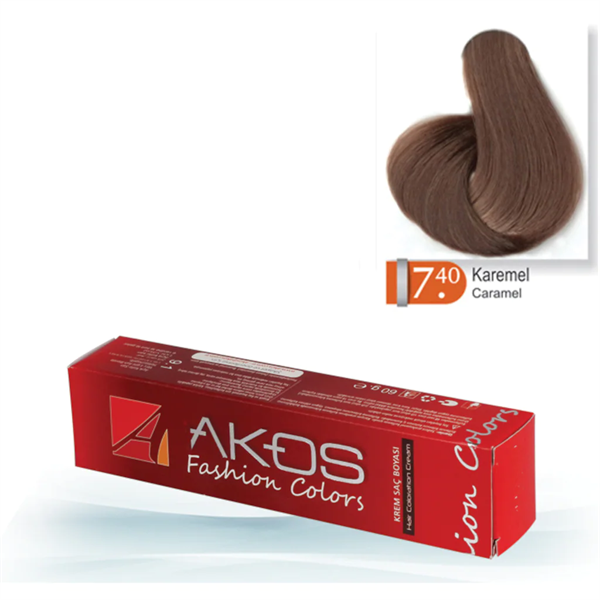 Akos Hair Dye Caramel 7.40