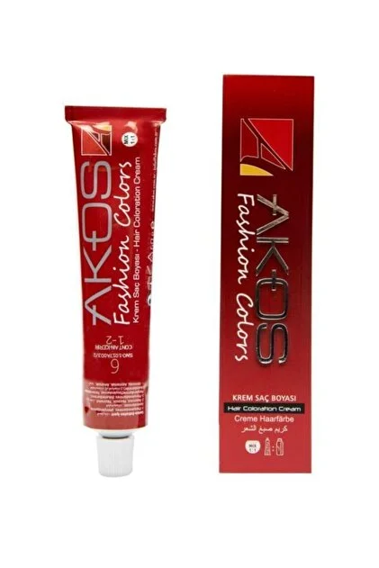 Akos Hair Dye Red Copper 7.45 3 Pack