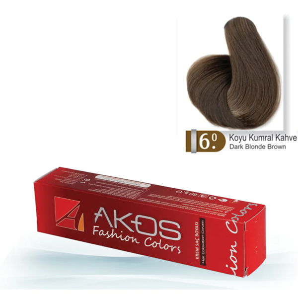Akos Hair Dye Dark Blonde Brown 6.0