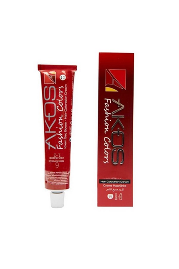 Akos Blue Color for Women 60 Gr Tube Hair Dye - Blue
