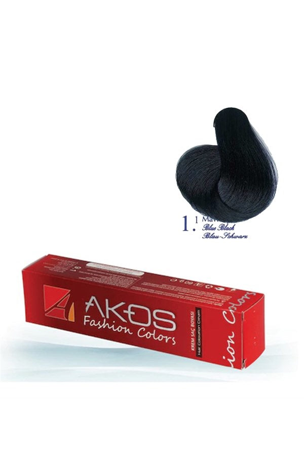 Akos Hair Dye Blue Black 1.1