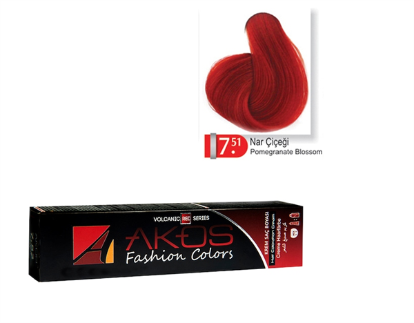 Akos Hair Dye Pomegranate 7.51
