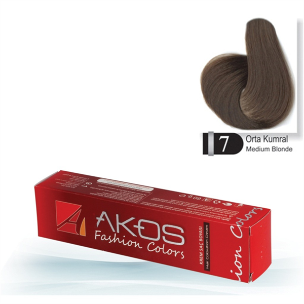 Akos Hair Dye Medium Blonde 7