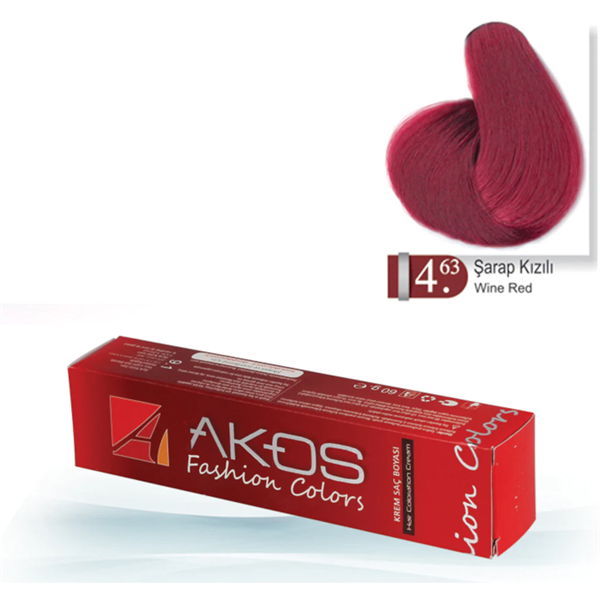 Akos Hair Dye Wine Red 4.63
