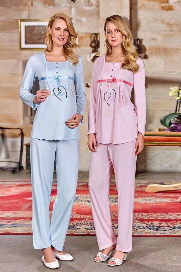 Berrak Ensemble pyjama de maternité pour femme 392