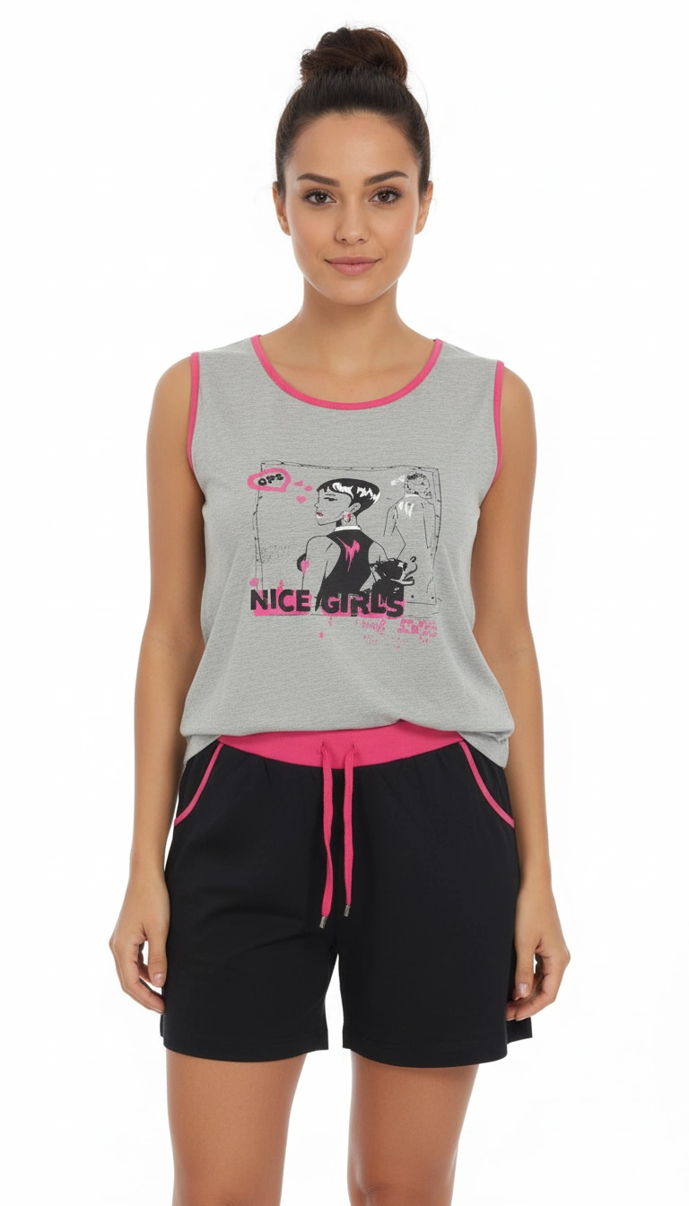 Berrak Bayan Şort Takımı 5102