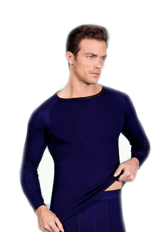 Berrak Men's Interlock Long Sleeve Undershirt 748