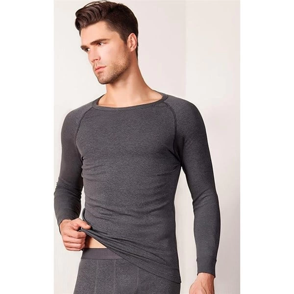 Débardeur à manches longues Berrak pour homme, en maille interlock, référence 748