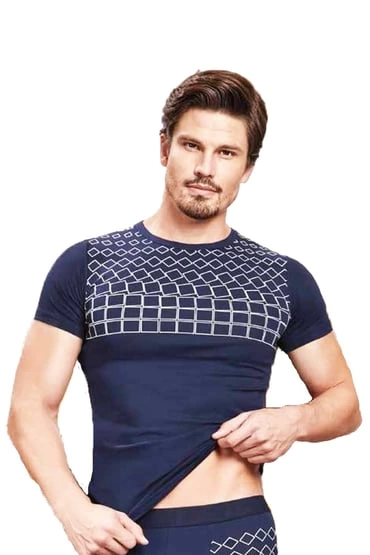 T-shirt modal pour homme Berrak 4011