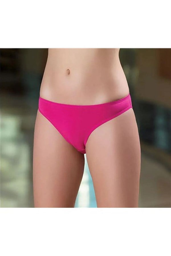 Clear Women's Full Lycra Plain Bikini Panties 2056