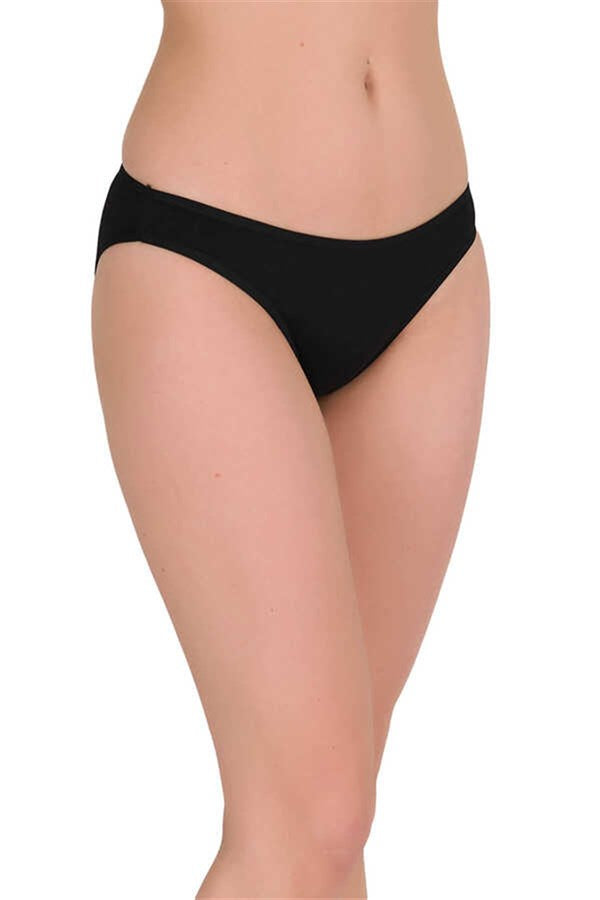 Clear Women's Full Lycra Plain Bikini Panties 2056