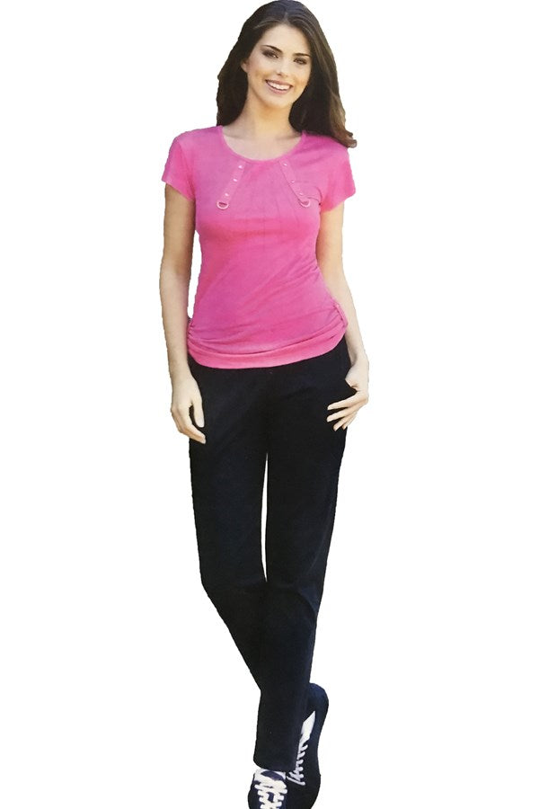 Berrak Women's Pajama Set Fuchsia 5421