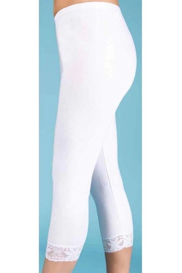 Berrak Women's Long-Legged Lace Leggings 2067
