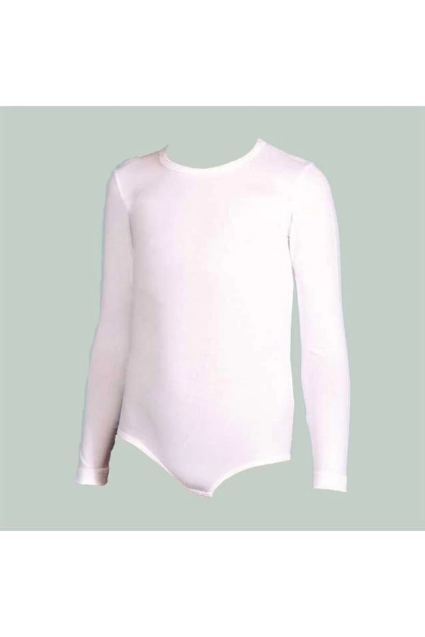 Body en coton à manches longues et boutons-pression pour fille