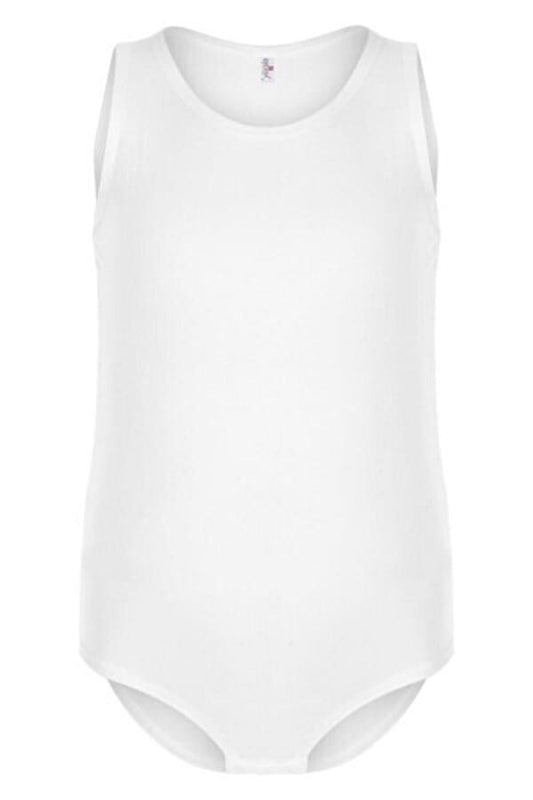 Berrak Kız Geniş Askılı Çıtçıtlı Body 2538