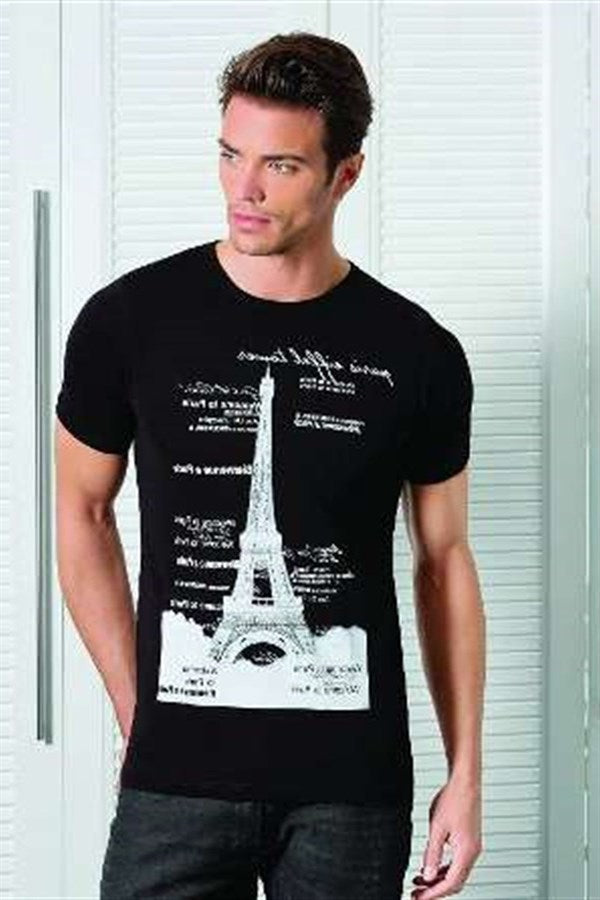 Clear Tower Printed Men's T-Shirt 1043