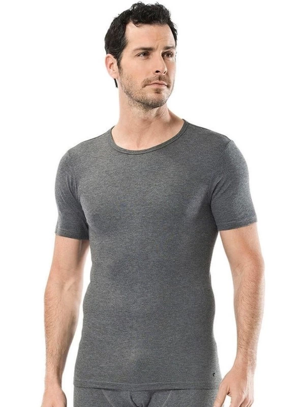 Haut thermique transparent brossé à manches courtes 753