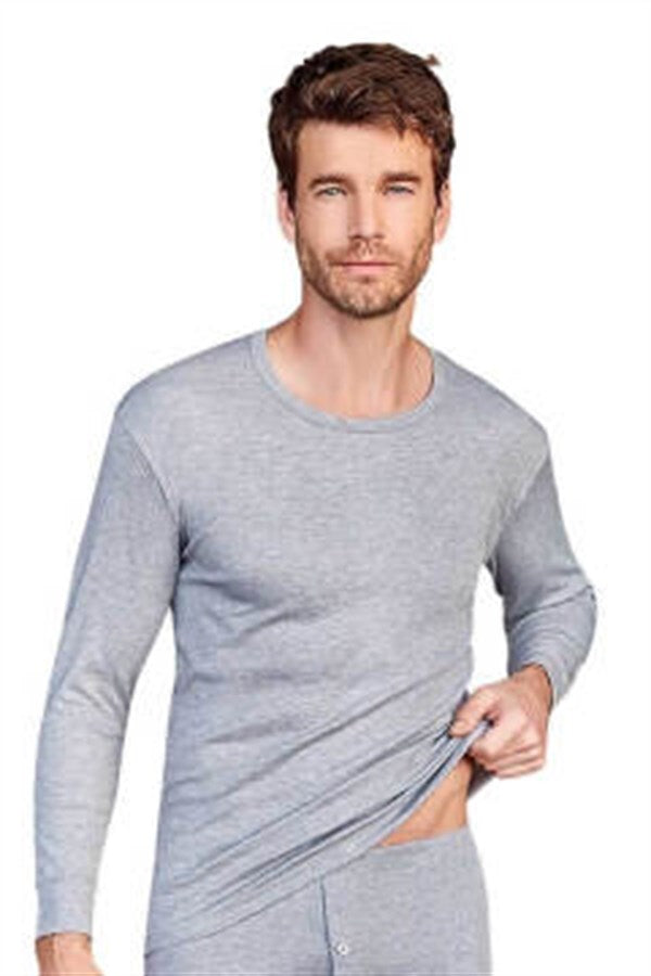 Clear Raised Thermal Single Top Long Sleeve 754