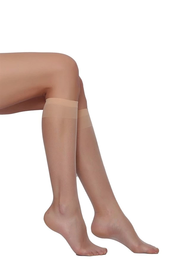 Chaussettes hautes sans orteils Daymod Fit 15 pour femmes