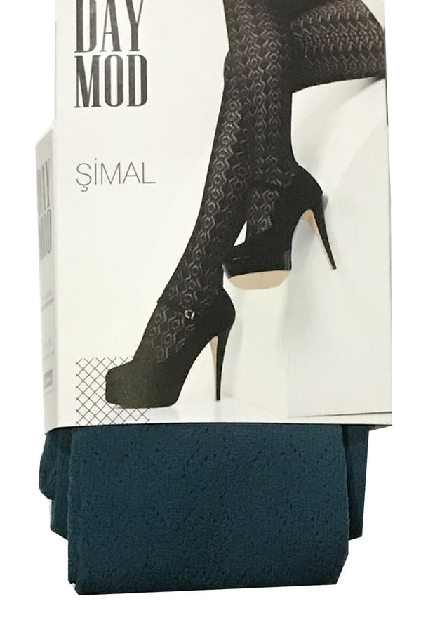 Collants à motifs en micro-maille Shimal pour femmes de Daymod