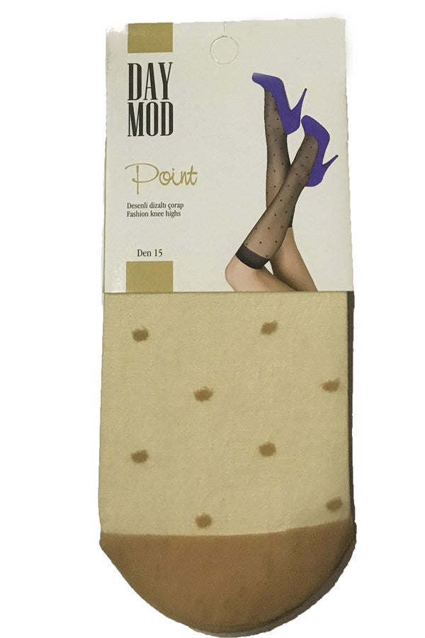 Daymod Point Knee High Socks