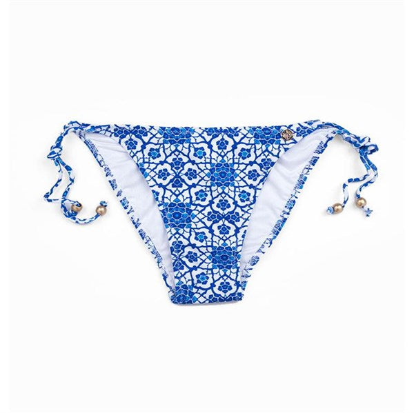 Desenli İpli  Bayan Alt Bikini 8253