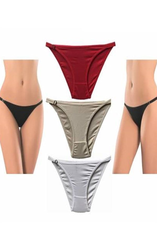 Dorya Combed Cotton Heart Panties 2540