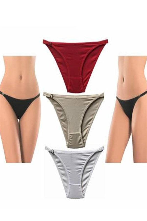 Dorya Combed Cotton Heart Panties 2540