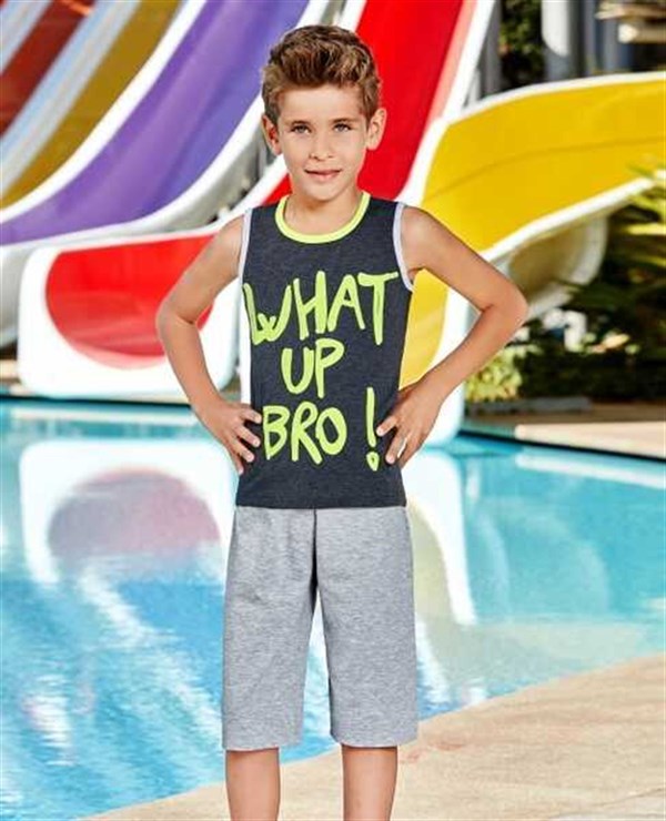 Boy's Bottom Top Capri Set 5323