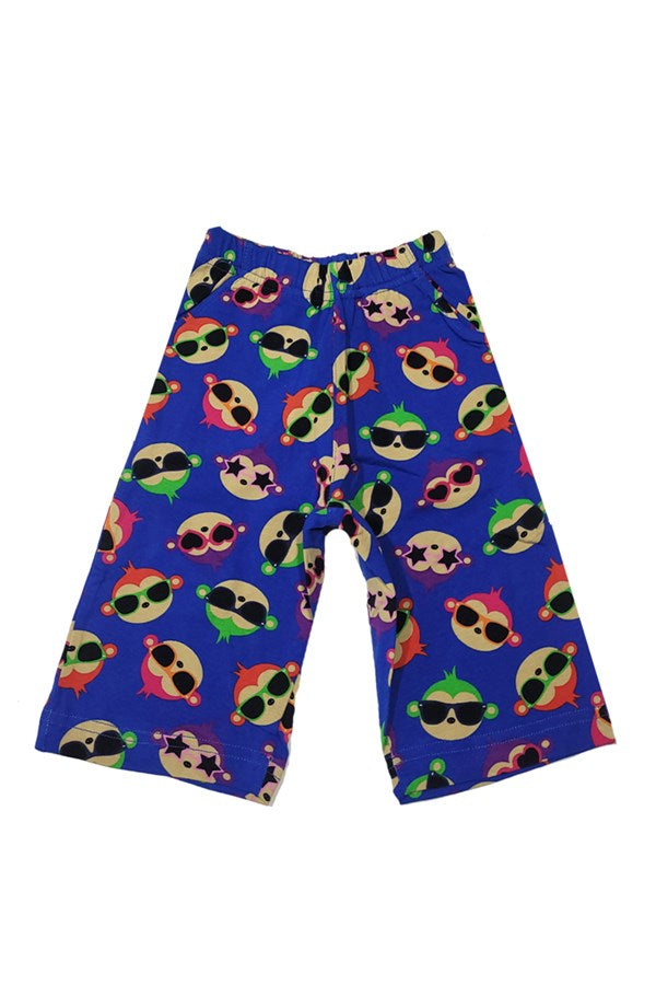 Boy Patterned Capri Set 1-2 Years Old