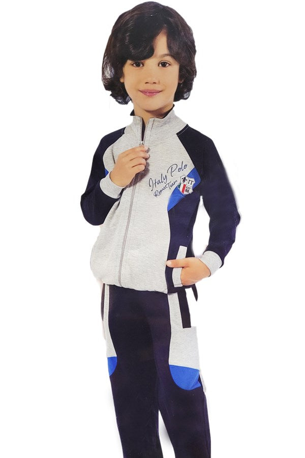 Boys Zippered Tracksuit