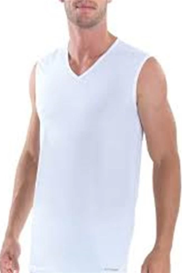 Ensemble de 2 t-shirts col V pour homme 9677