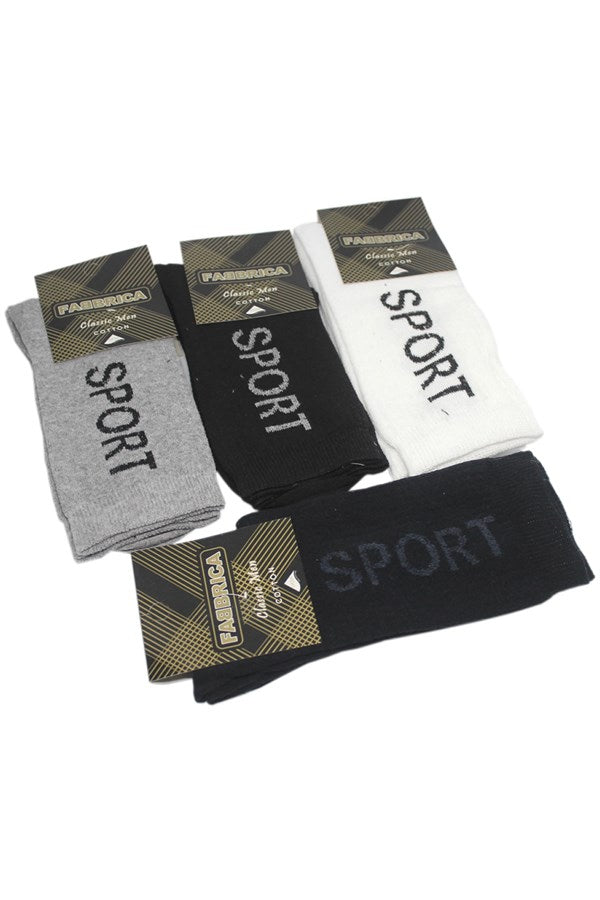 Fabbrica Sport Cotton Lycra Men's Socks Quantity