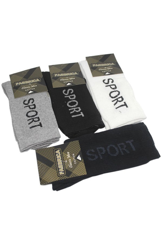 Fabbrica Sport Cotton Lycra Men's Socks Quantity