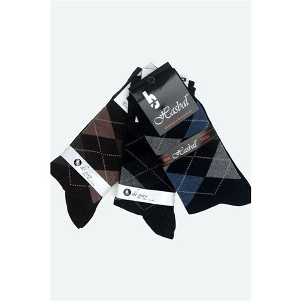 Hasbal Men's Socks 12 Pieces