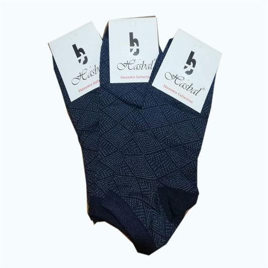 Hasbal Men's Booties Socks 12 Pieces