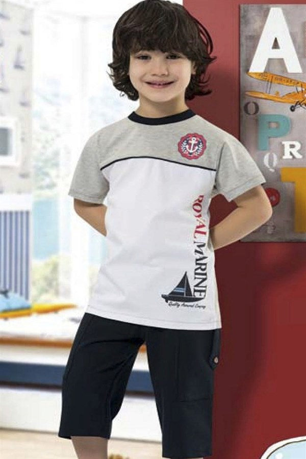 Hmd Boy Short Sleeve Pajama Set 5192