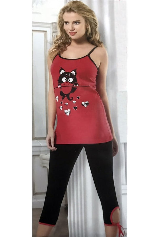 HMD Women's Suspender Tights Set 60008