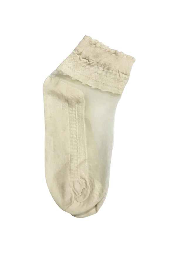 Italiana Women's Kilim Pattern Sock White Socks
