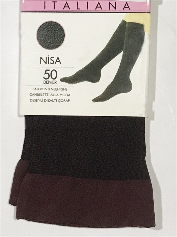 Italiana Nisa Knee Length Blue Standard