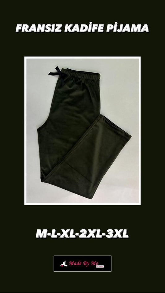 Kadife Bayan Tek Alt 9302