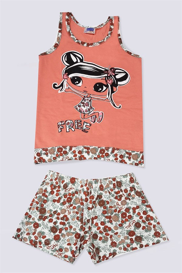Girl Shorts Set 6525
