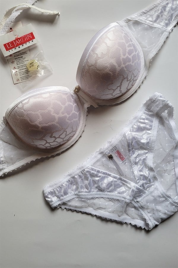 Le Jardin Magnolia Tasarım Fantezi Sütyen ve Külot Takım 6034