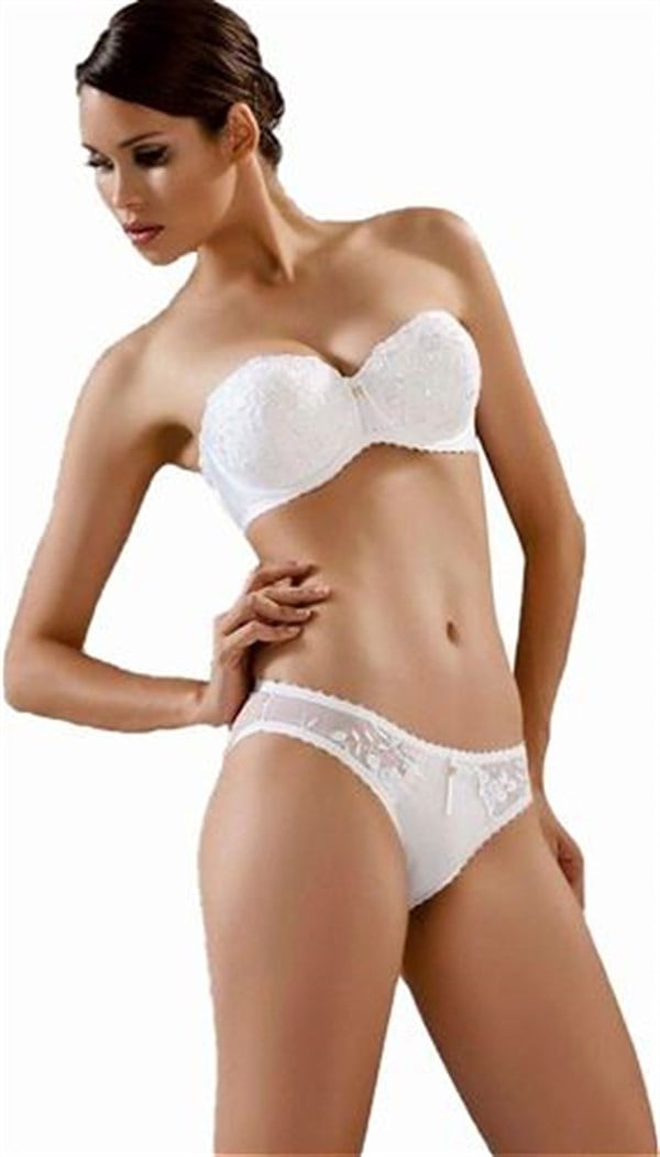 Le Jardin Strapless Bra Set 6010