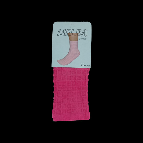 Melba Checkered Polymid Socks
